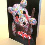 Knitted Bear Greeting Card