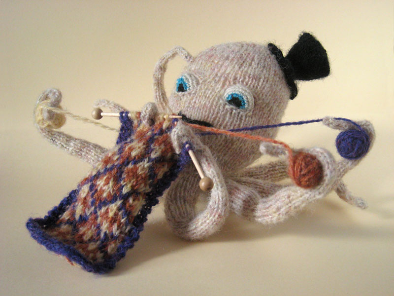Knitting Octopus - Max's World