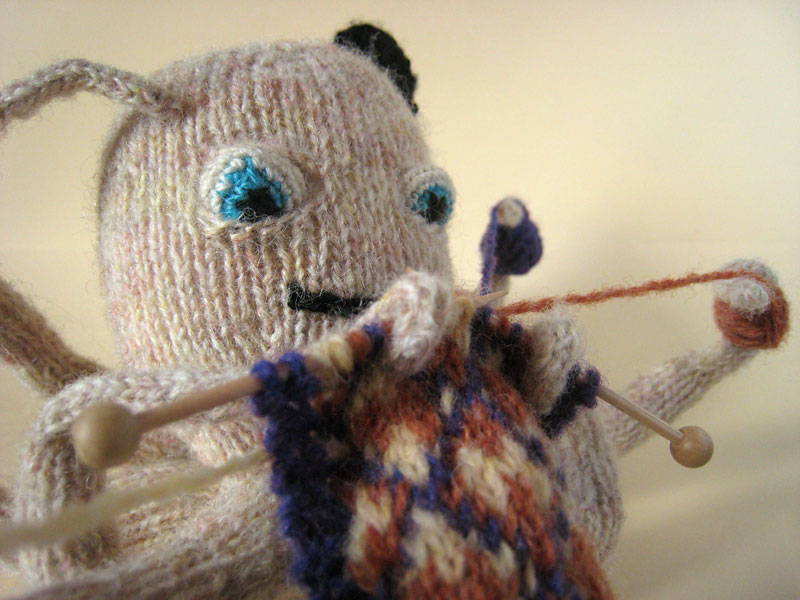 Knitting Octopus