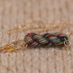 English Countryside - Skein of Yarn Necklace