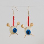 Eyeball Knitting Earrings Eyeball Knitting Earrings