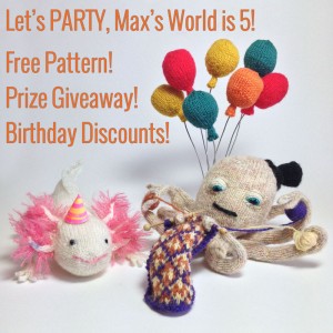 Max's World Knitted Birthday