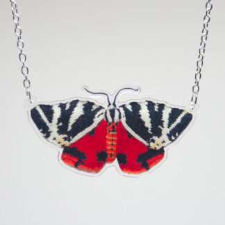 Jersey Tiger Moth Necklace